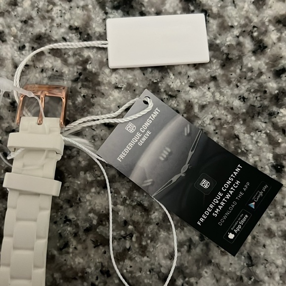 Frederique Constant Geneva HSW Quartz White and Rose Gold Watch main image 4